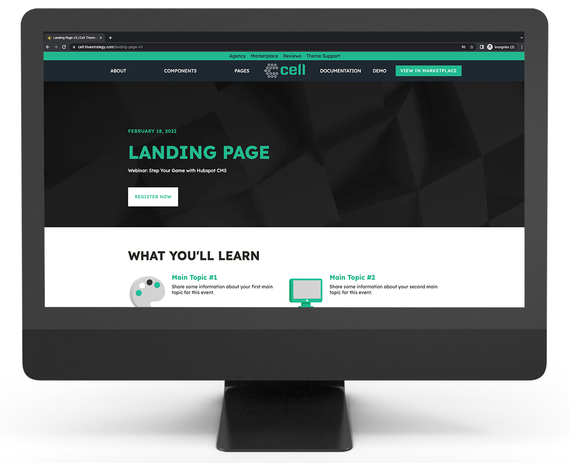 Landing Page 3-1