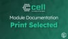 Cell Theme: Print Selected Module Documentation