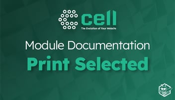 Cell Theme: Print Selected Module Documentation