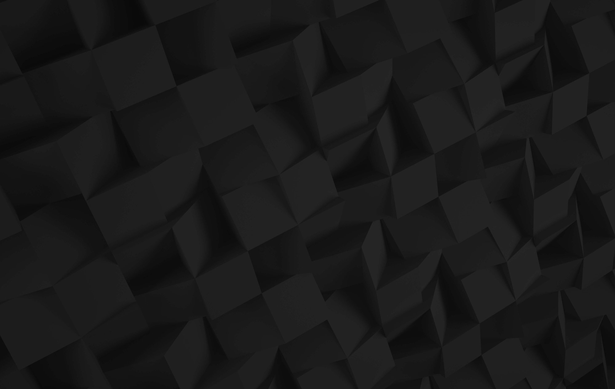 Abstract, dark 3D hexagon background